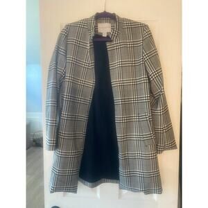 Carolina Belle Black and White Plaid Jacket Size‎ Small